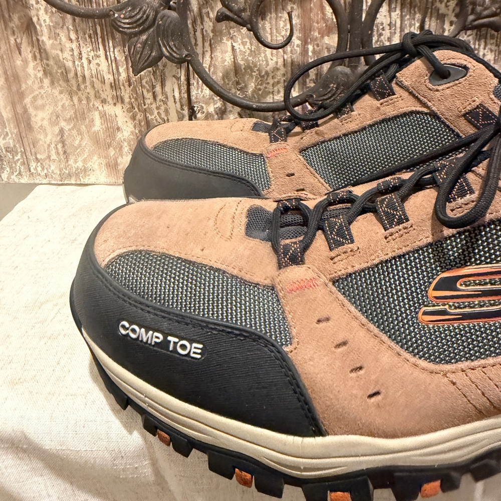 Waterproof work shoes Skechers Men’s waterproof construction safety toe size 13 - Picture 9 of 13